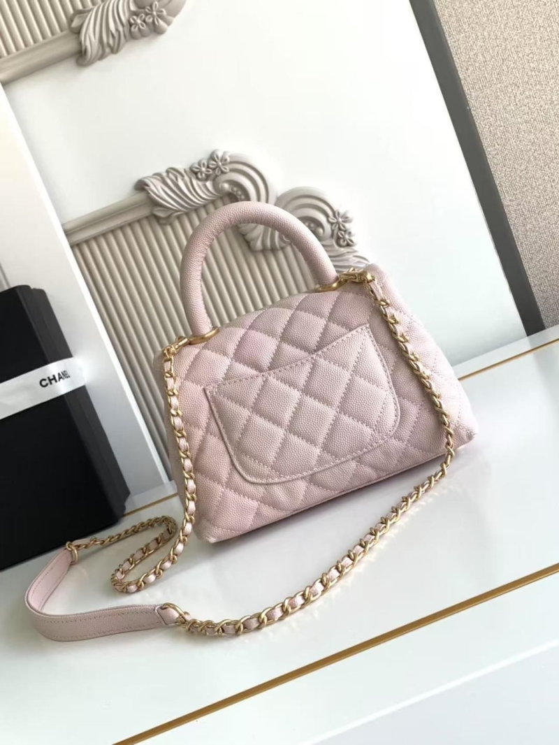 Ch**el top handle bags